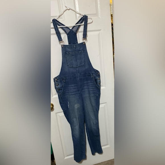L.E.I. Overalls 90s Y2K Vintage - Picture 11 of 12